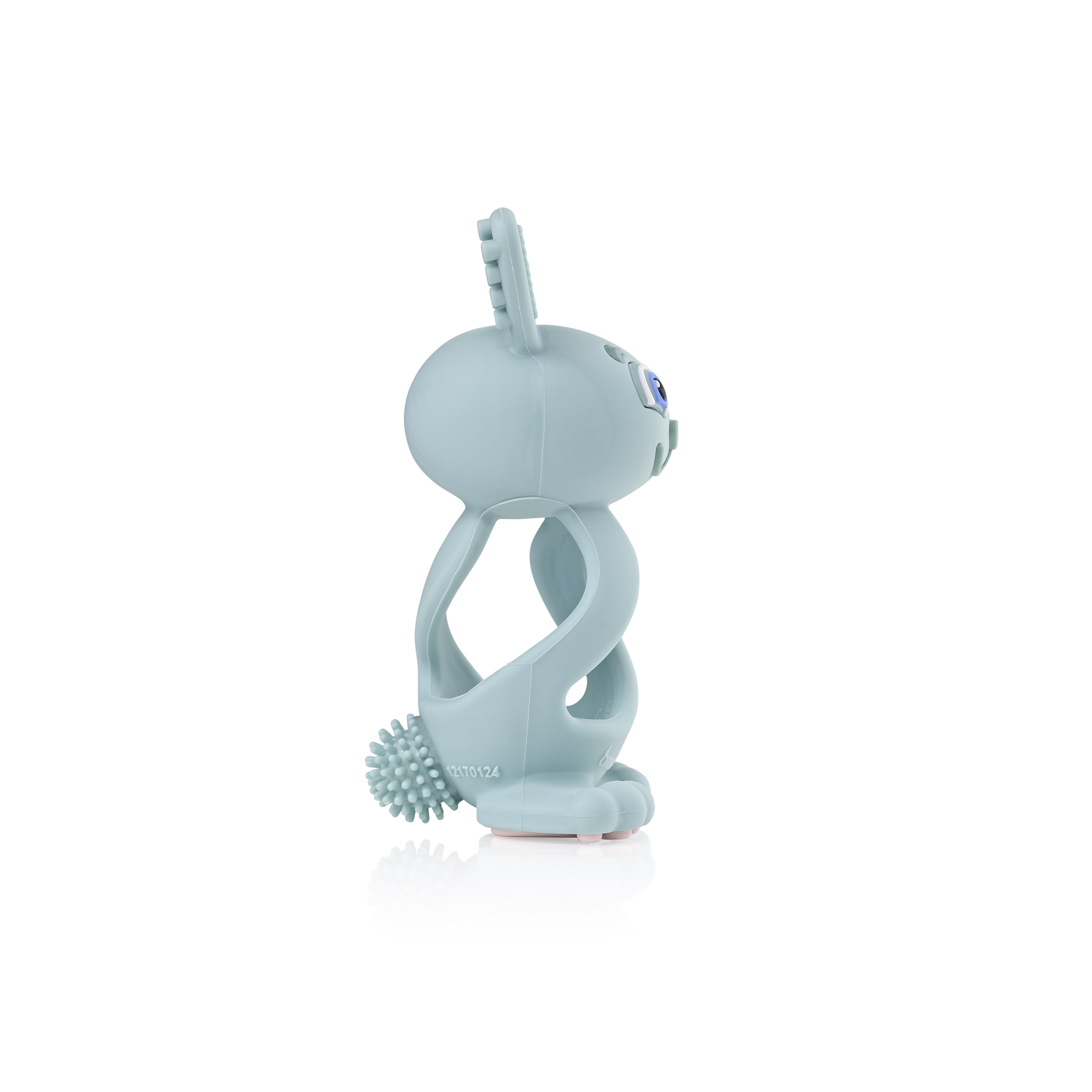 Teether for Babies 0-3 Years Brush Baby, Eucalyptus Color