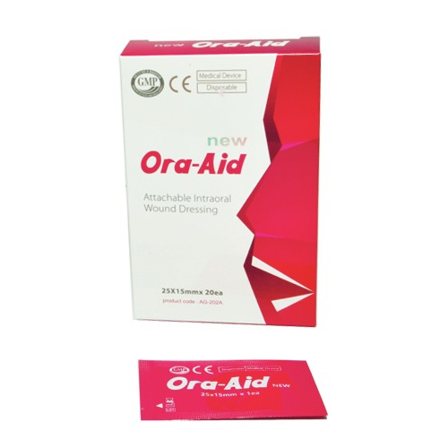 ORA-AID Oral Mucosa Healing Patch, 25×15 mm, 1 pc