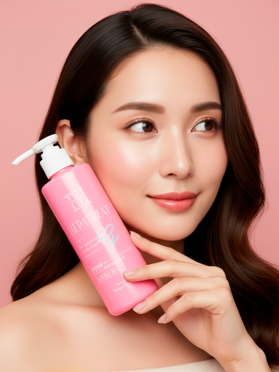 Japanese gel for sensitive skin Hepatreat NIPPON ZETTOC, 230 g