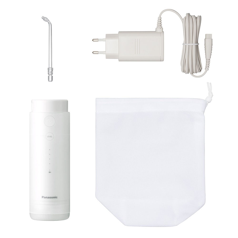 Panasonic EW-DJ4B-W520 Oral Irrigator + Gift (Cleaning Solution)