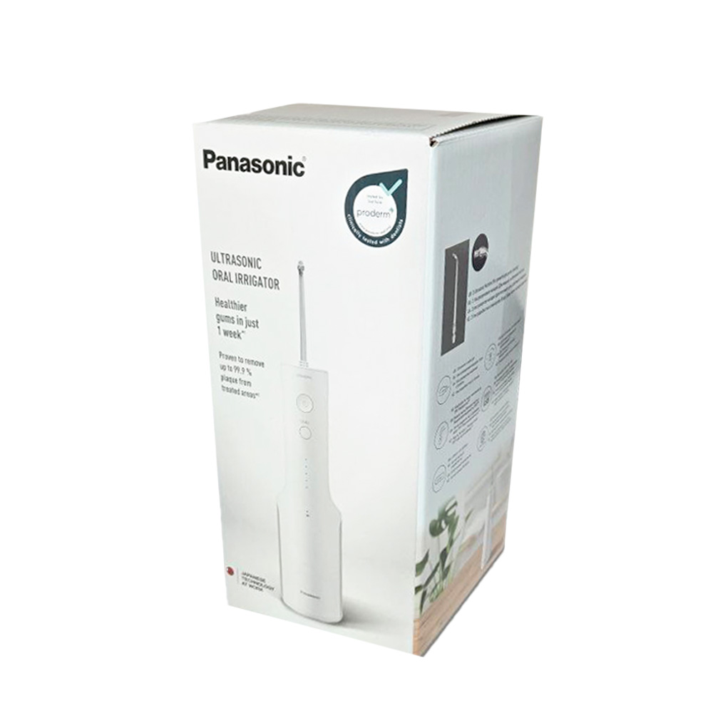 Panasonic EW-DJ66 Oral Irrigator, Ultrasonic + Gift (Cleaning Solution)