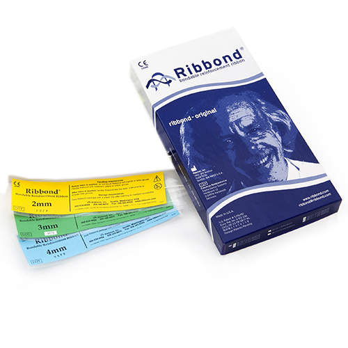 Dental Splinting Material Ribbond Original 2/3/4 mm, 3 Strips of 22 cm, Without Scissors