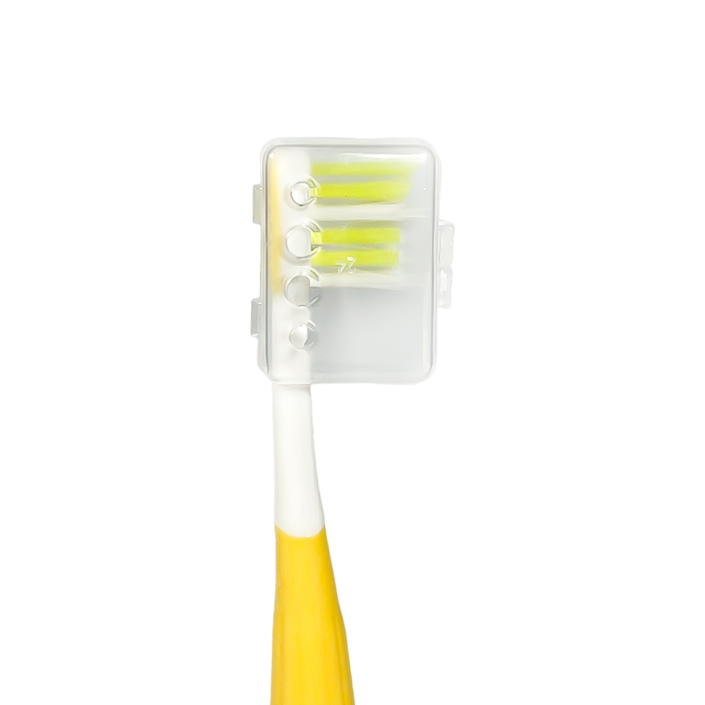 Children's toothbrush Clean-Baby, Parrot, 0-3 years, soft bristles