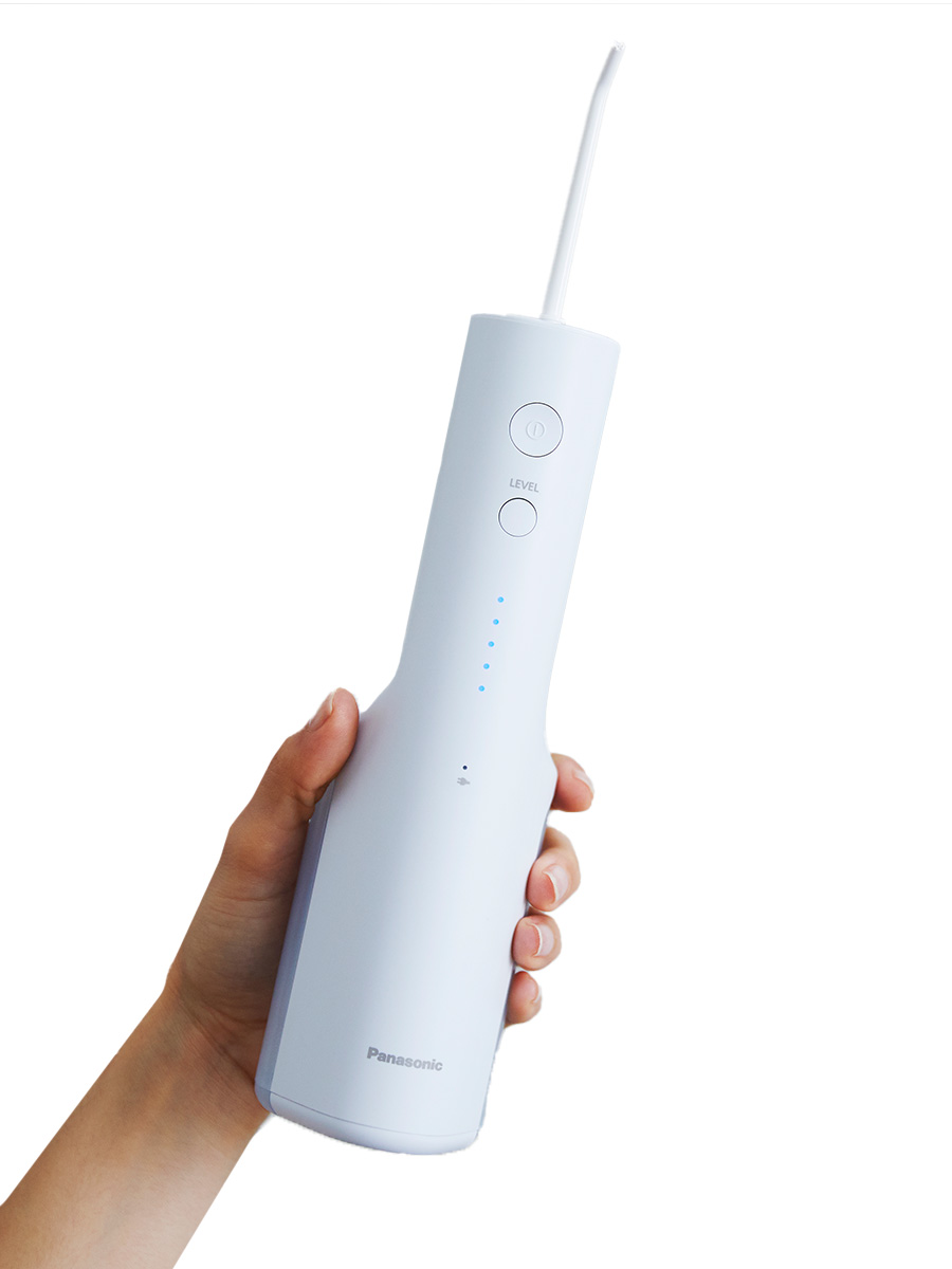Panasonic EW-DJ66 Oral Irrigator, Ultrasonic + Gift (Cleaning Solution)