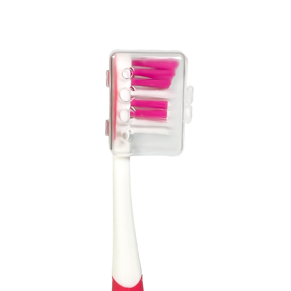 Children's toothbrush Clean-Baby, Frog, 3+ years, soft bristles