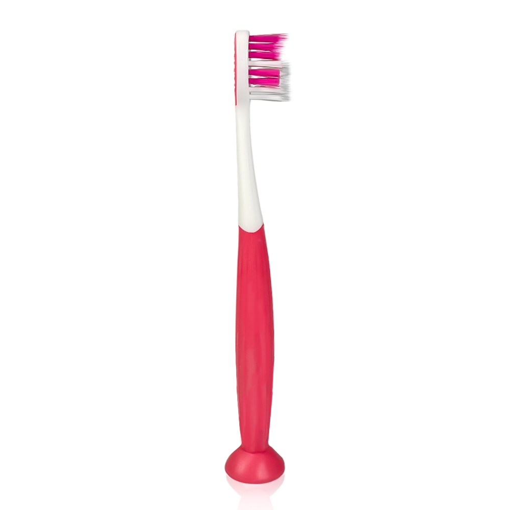 Children's toothbrush Clean-Baby, Frog, 3+ years, soft bristles