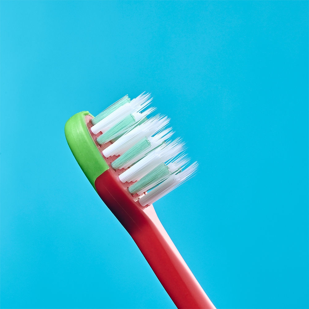 Children's Toothbrush Brush-Baby FlossBrush, 3-6 Years, Dinosaur, 2 pcs/set