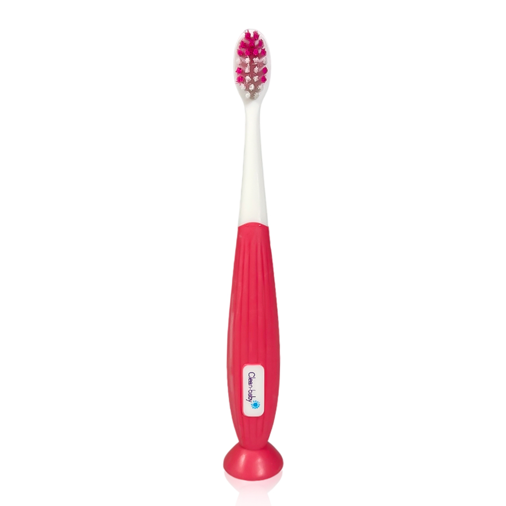 Children's toothbrush Clean-Baby, Frog, 3+ years, soft bristles