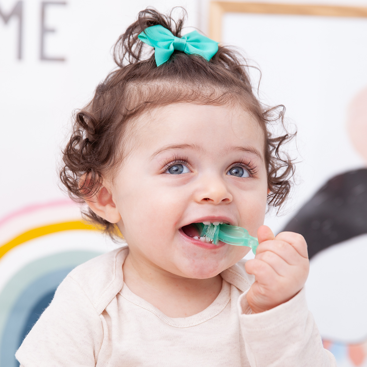 Brush-Baby Chewable Toothbrush, 2 pcs.