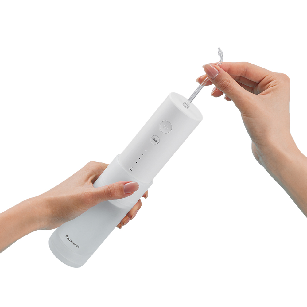 Panasonic EW-DJ4B-W520 Oral Irrigator + Gift (Cleaning Solution)