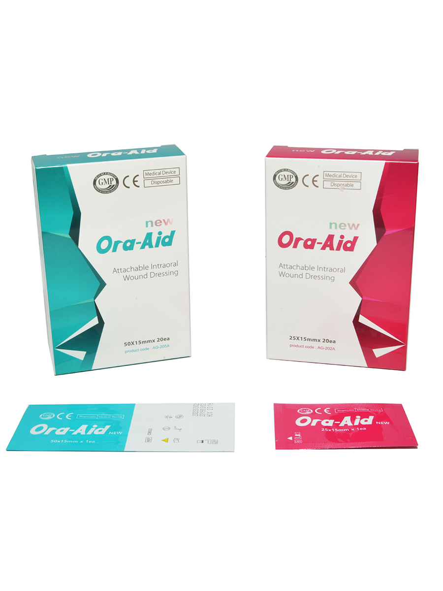 ORA-AID Oral Mucosa Healing Patch, 50×15 mm, 20 pcs