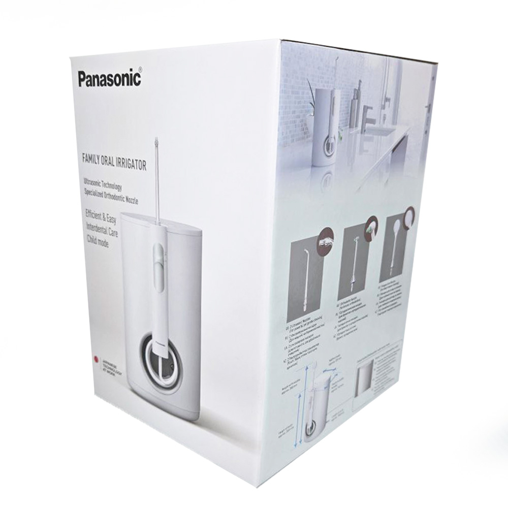 Panasonic EW1614 Stationary Ultrasonic Oral Irrigator + Gift (Cleaning Solution)